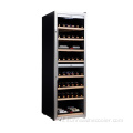 Volledige glazen deur Dual Zone Wine Cooler